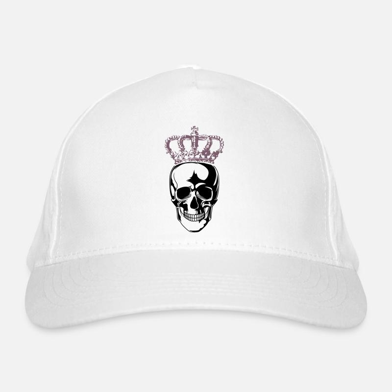 Roi Crâne Casquette classique bio