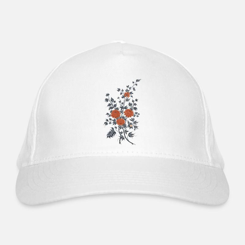 Die Blumen von Lars und Sigrin Bio-Baseballkappe