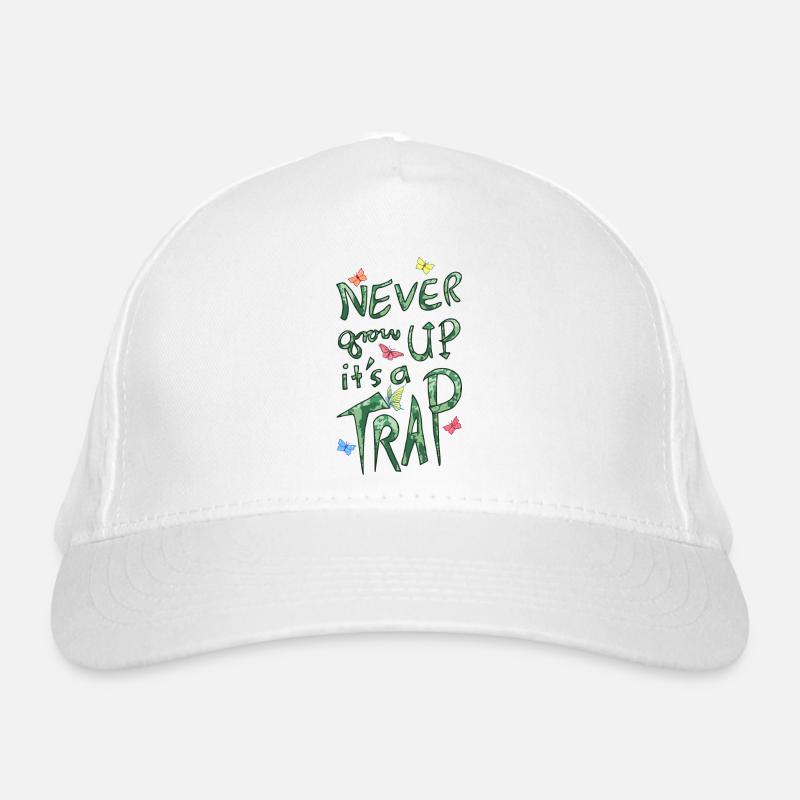 Ne jamais grandir – Piège Casquette classique bio