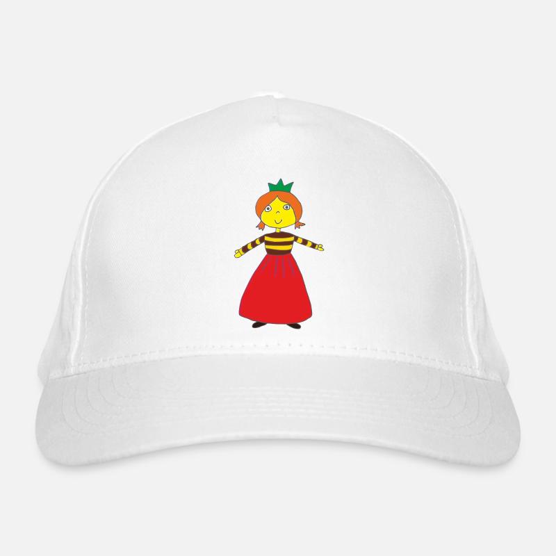 Petite princesse colorée Casquette classique bio
