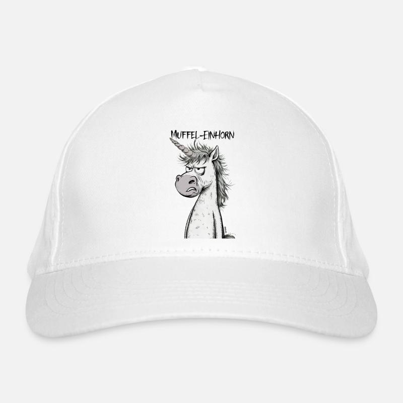 Muffel-Einhorn Bio-Baseballkappe