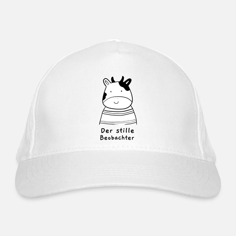 The silent observer Organic Baseball Cap