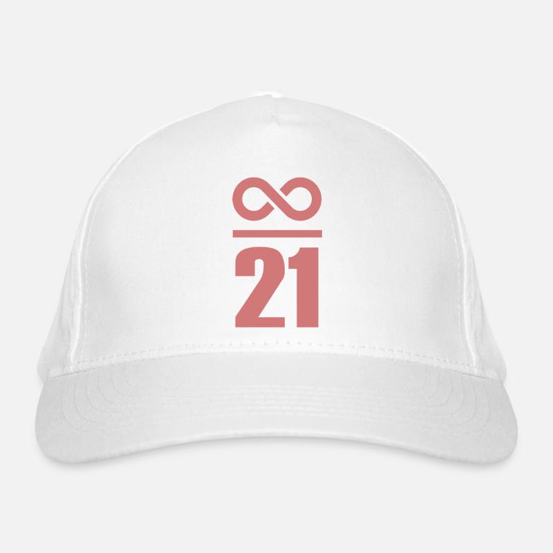 Infinite by 21 million Bitcoin Infinity Organic Baseball Cap