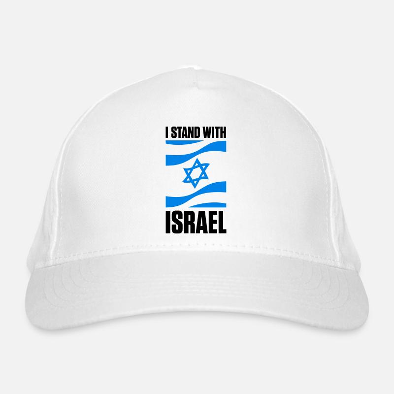 Stand with Israel Jerusalem Tel Aviv Étoile de David Casquette classique bio