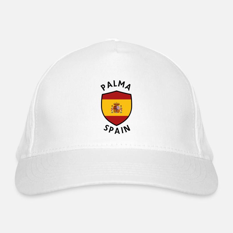 Palma Spain Shield Flag Organic Baseball Cap