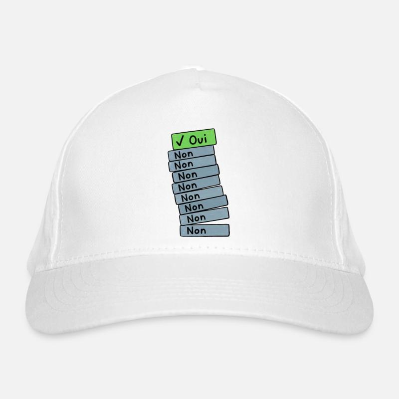 Stack of Folders Organic Baseball Cap