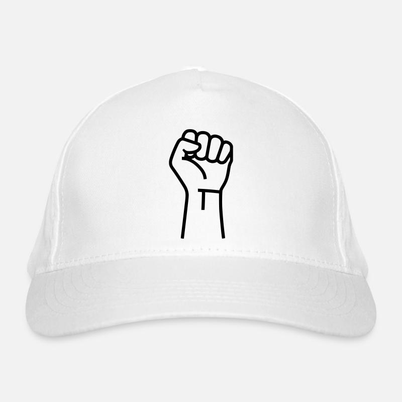 Faust Widerstand Protest Outline Bio-Baseballkappe