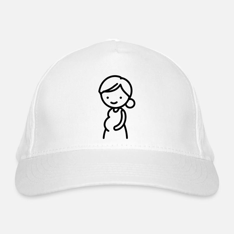 femme enceinte Casquette classique bio