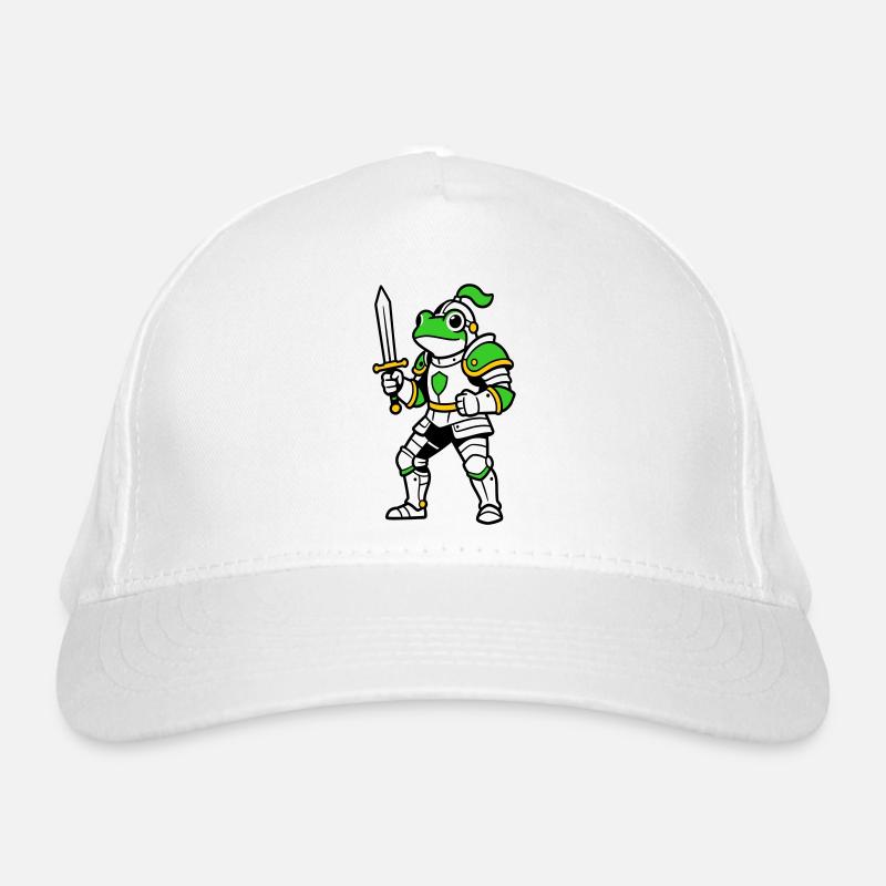 Chevalier Grenouille Casquette classique bio