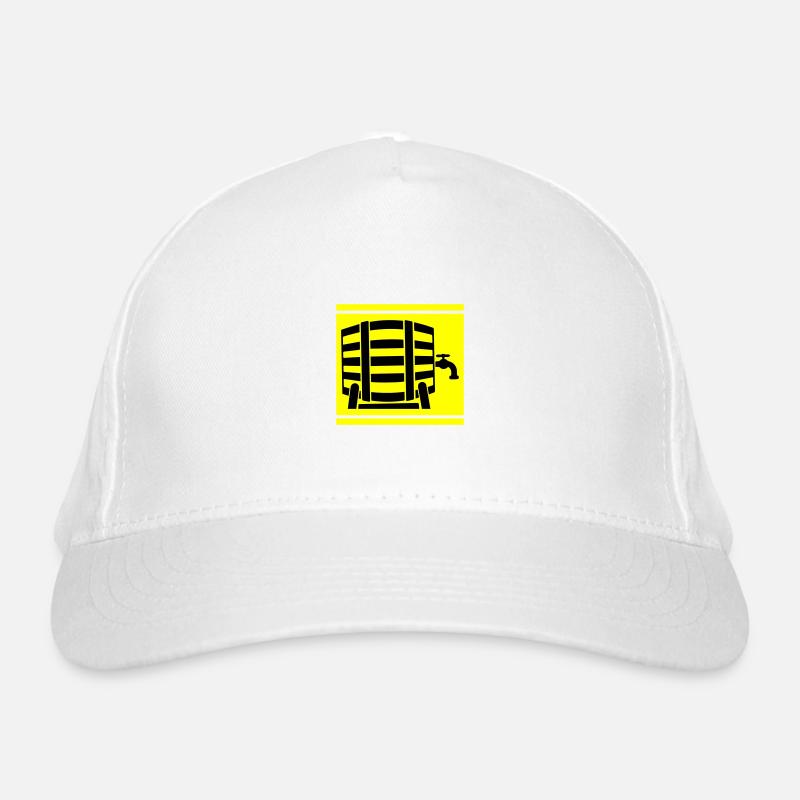 Beer barrel beer Organic Baseball Cap