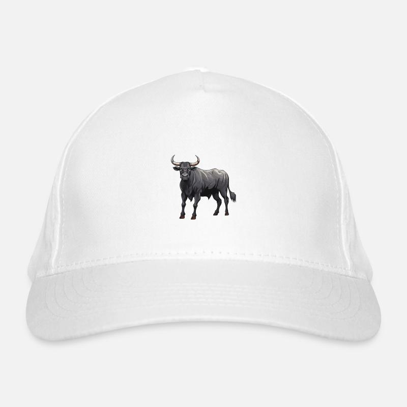 Bulle Tier Taurus Bio-Baseballkappe