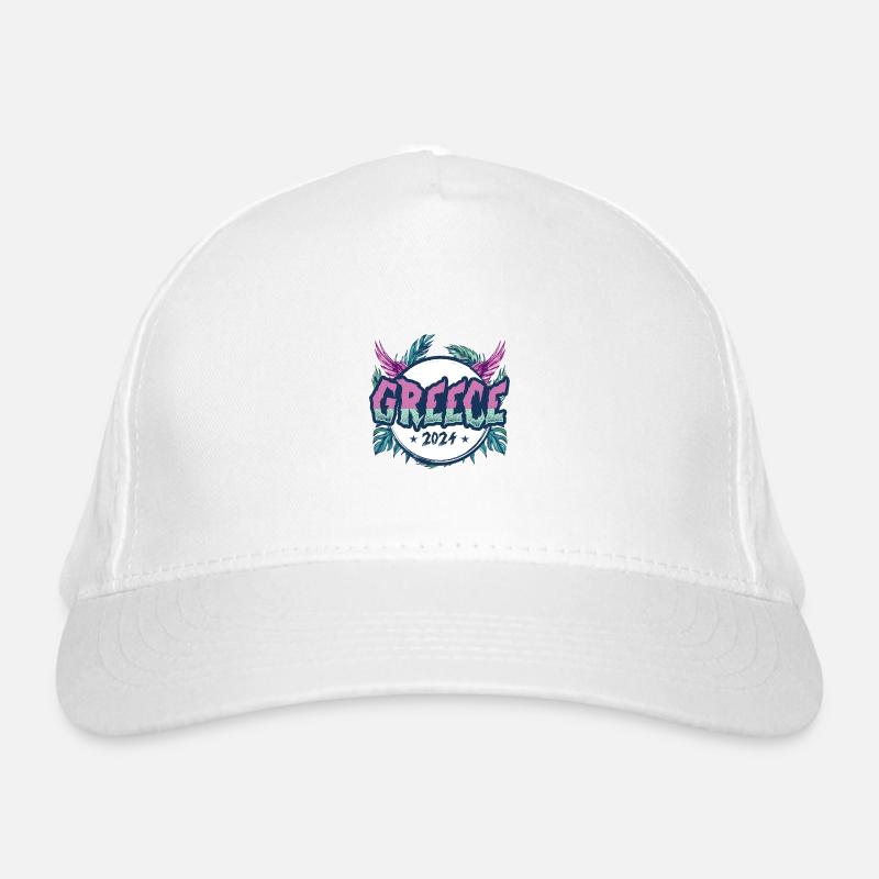 Vacances Grèce 2024 Casquette classique bio