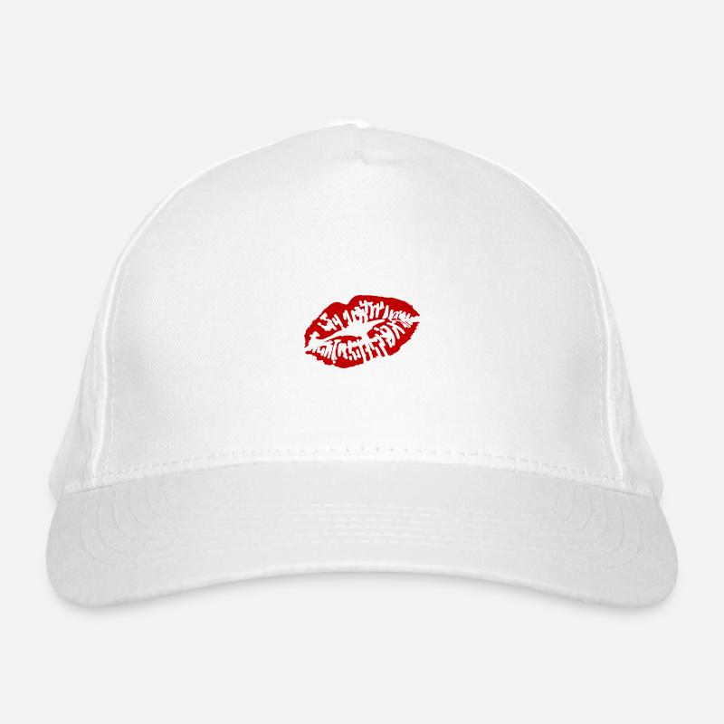 Lips Beautiful Organic Baseball Cap