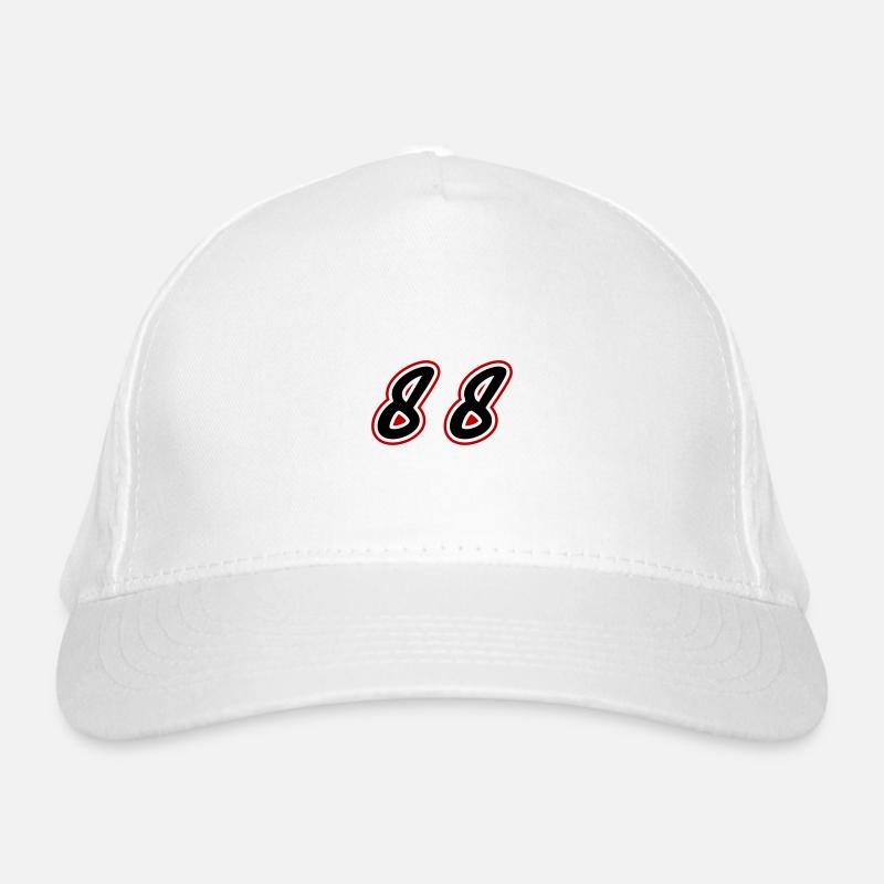 88 Symbole numérique Casquette classique bio
