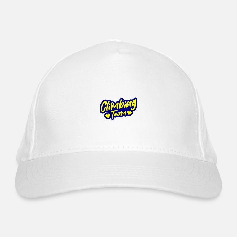 Équipe d’escalade Casquette classique bio