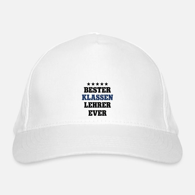 Bester Klassen Lehrer Schule Klassenlehrer Bio-Baseballkappe
