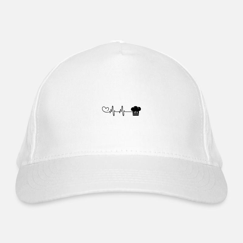 Toque de chef Pulse Heartbeat Casquette classique bio