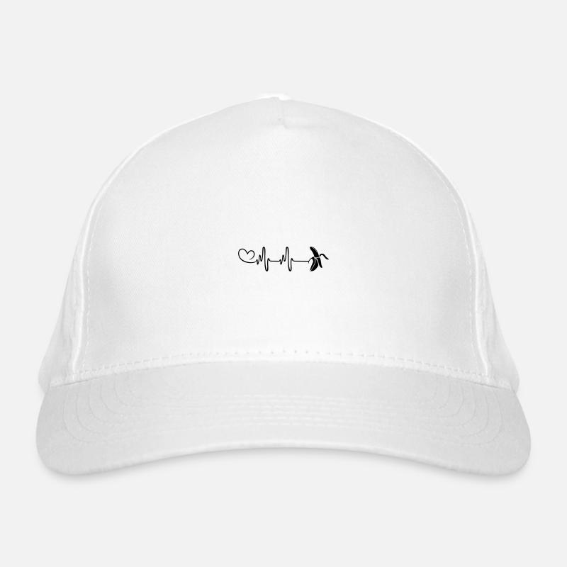 Cœur de pouls de banane Casquette classique bio