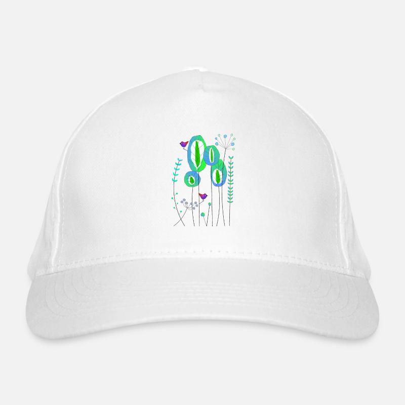 Wald abstrakt Bio-Baseballkappe