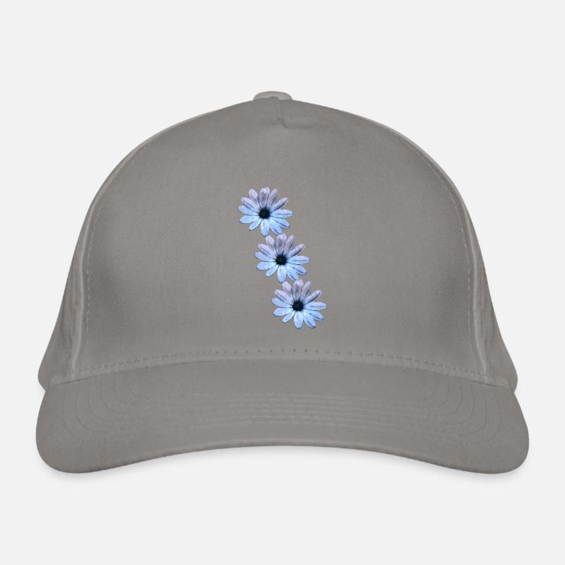 Daisies 3-fold Organic Baseball Cap
