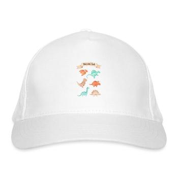 Dinosaur’s park - Casquette classique bio - blanc - Devant
