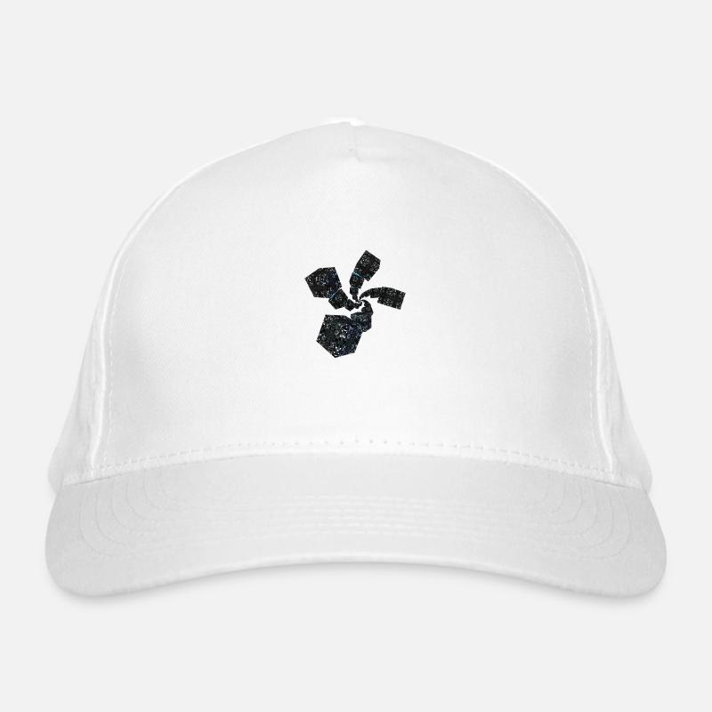 Sci Fi Spiral Cubes Organic Baseball Cap