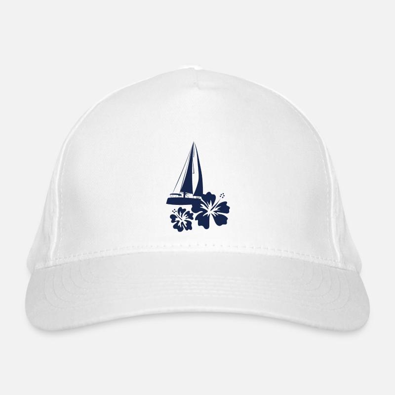 Voilier Océan Pacifique Casquette classique bio