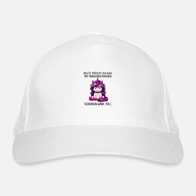 Un coup de coude de licorne serait génial Casquette classique bio