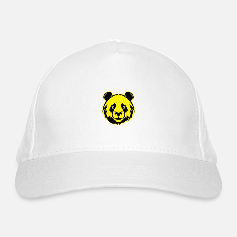 Panda Animal Portrait Organic Baseball Cap