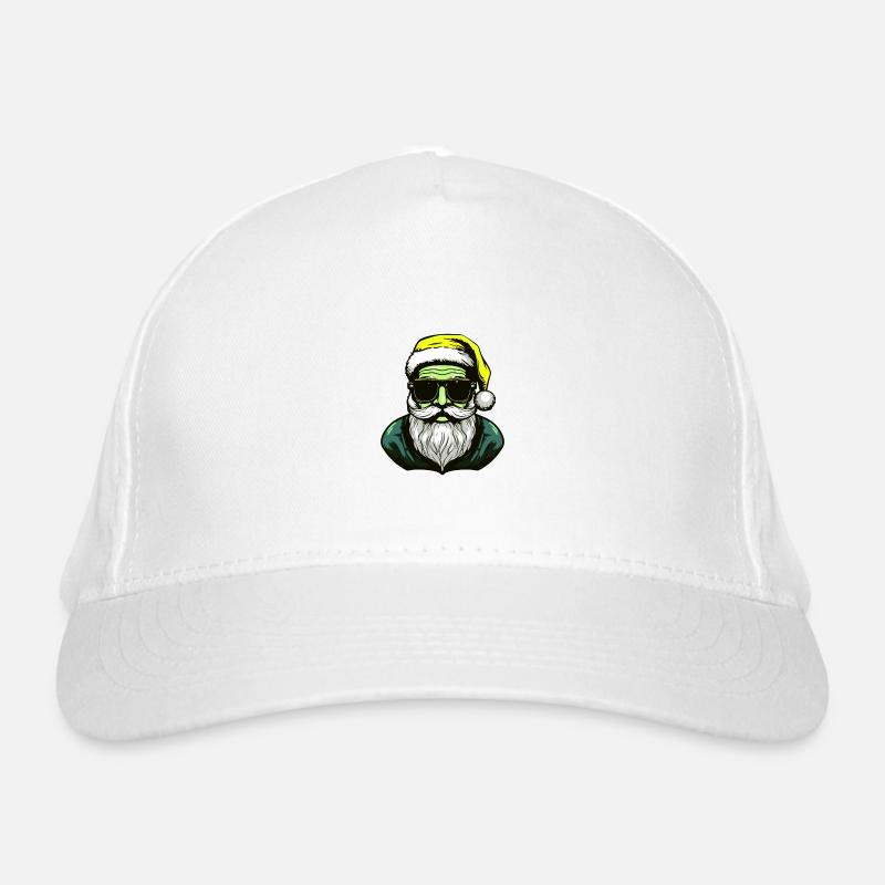Weihnachtsmann Cool Santa Bio-Baseballkappe