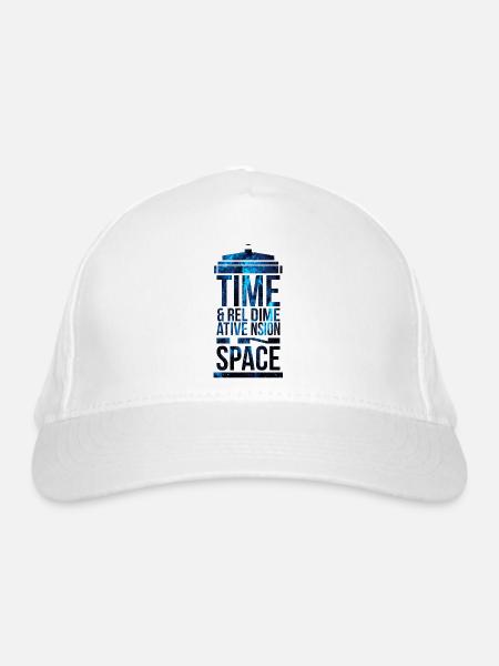 TARDIS - Bio-Baseballkappe - Weiß