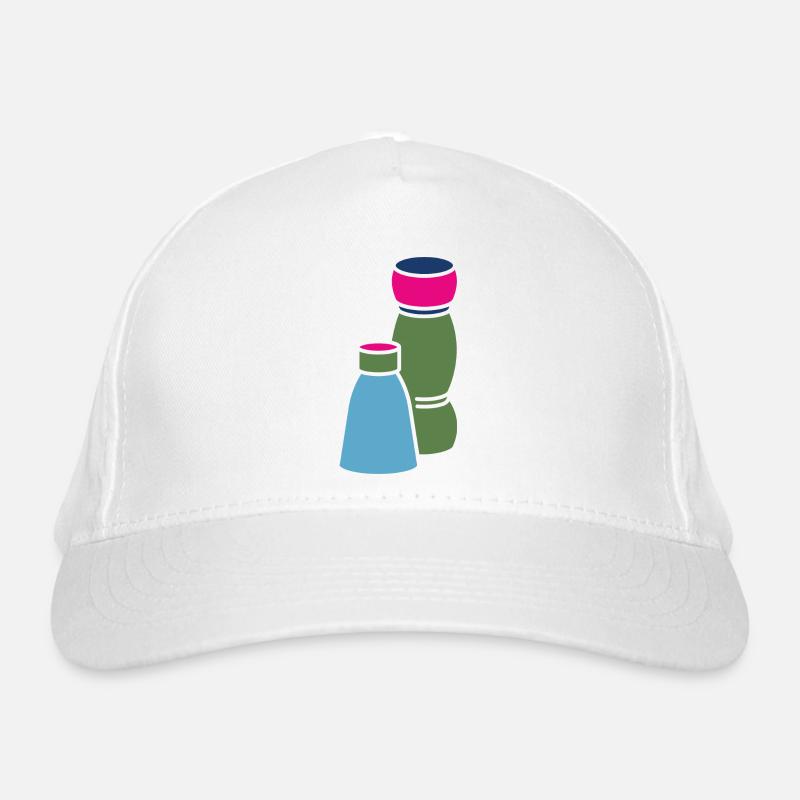 Salt and pepper Organic Baseball Cap