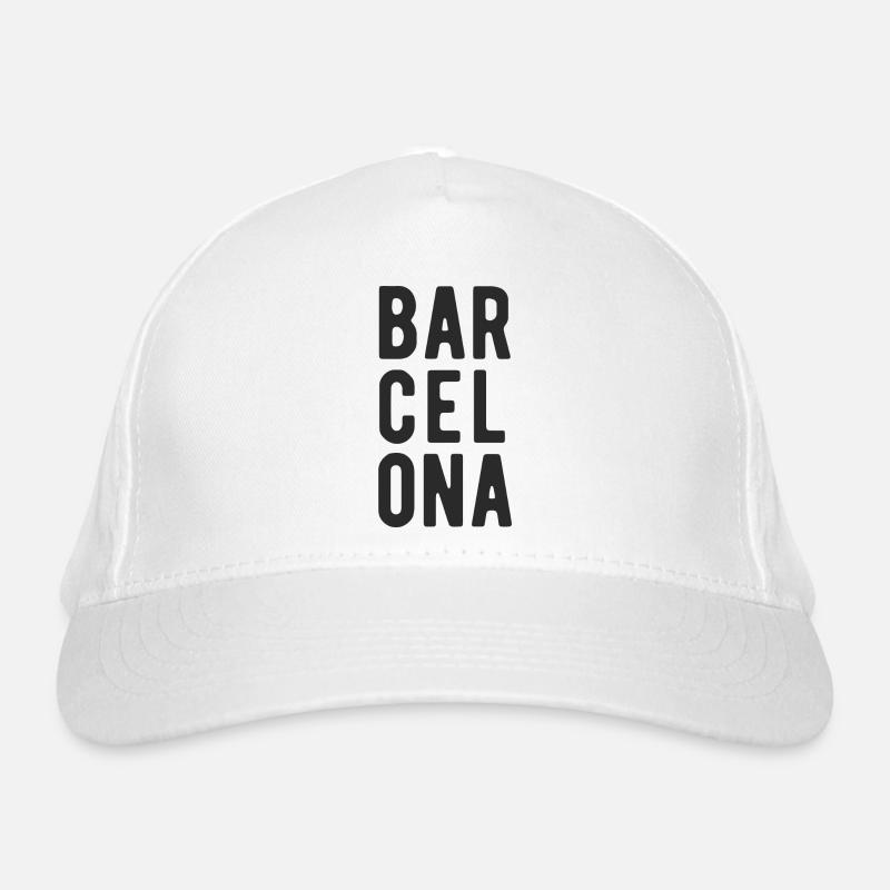 Barcelone Barcelonian Barcelon Barna Dicton Casquette classique bio