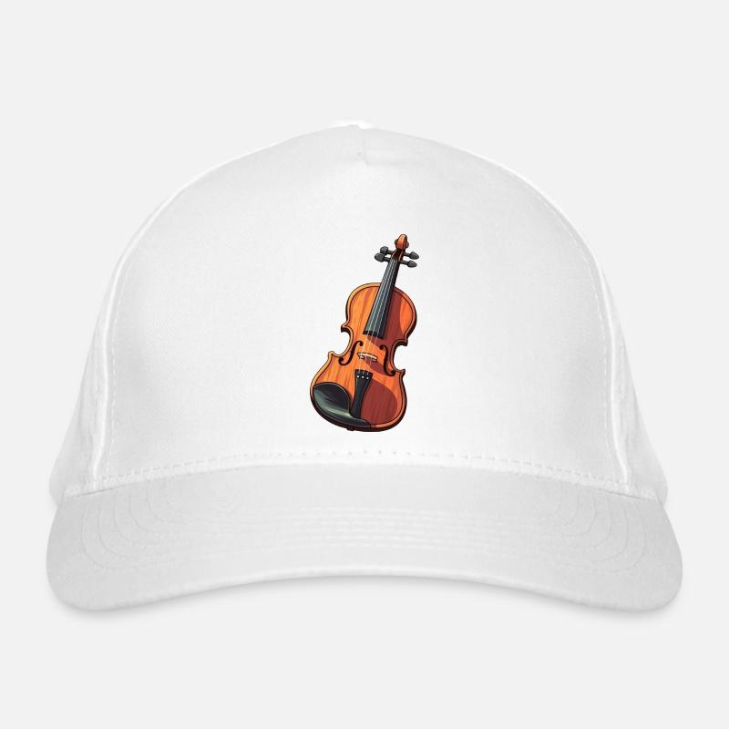Violon dans le style comique Casquette classique bio