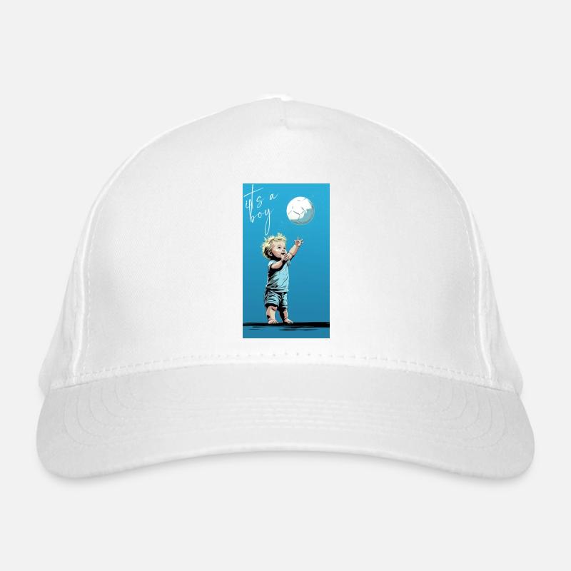 C’est un garçon Casquette classique bio