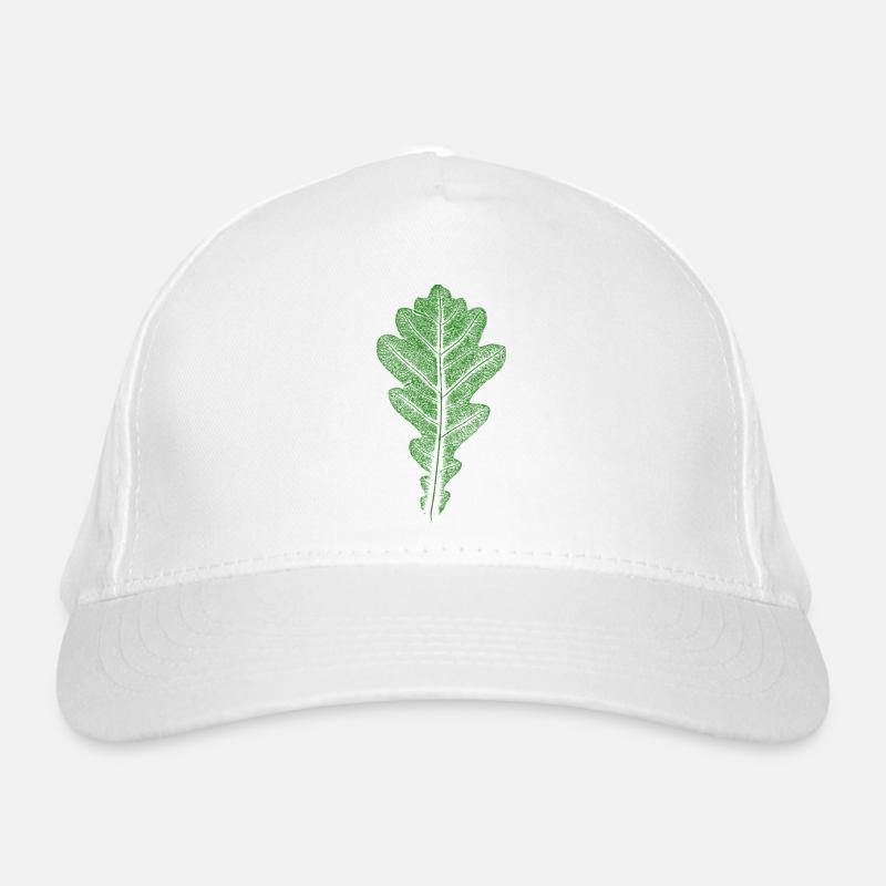 Blatt Eiche / Eichenblatt - Blätter WALD & Natur Bio-Baseballkappe