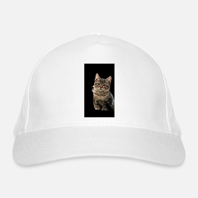 Katze Bio-Baseballkappe