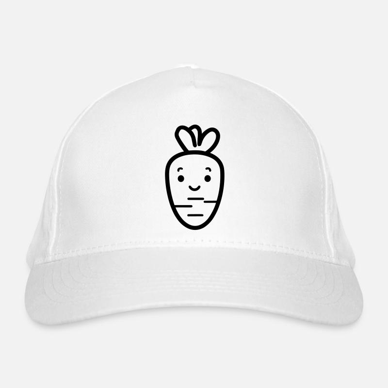 Karotte Bio-Baseballkappe