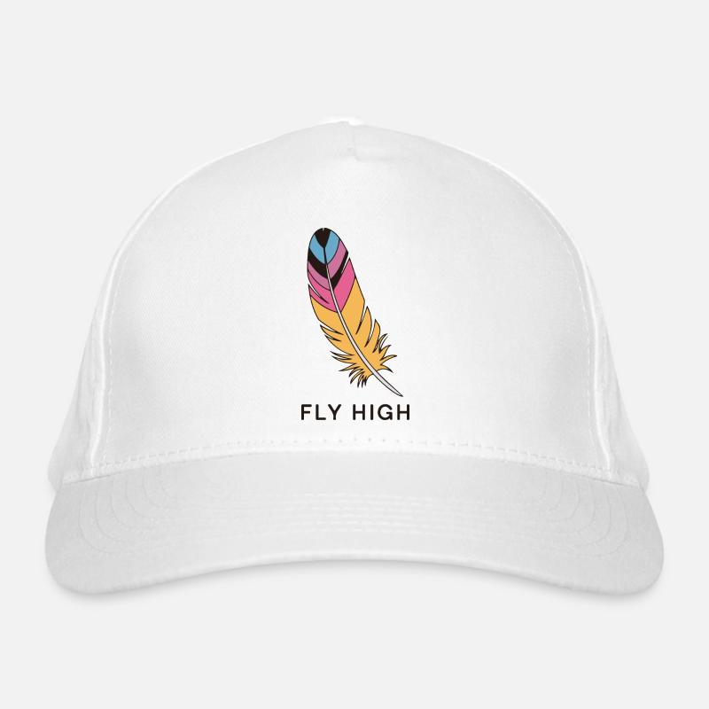 FEATHERS FLY HIGH Organic Baseball Cap