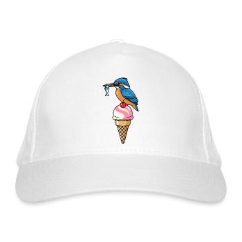 martins-pêcheurs - Casquette classique bio - blanc - Devant