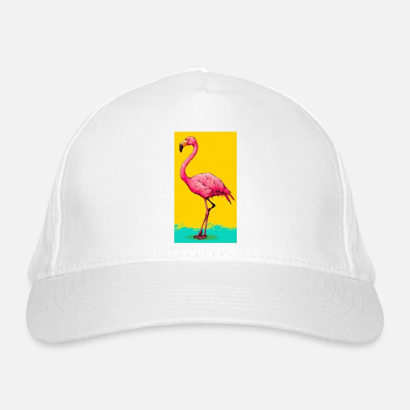 Flamingo Bio-Baseballkappe