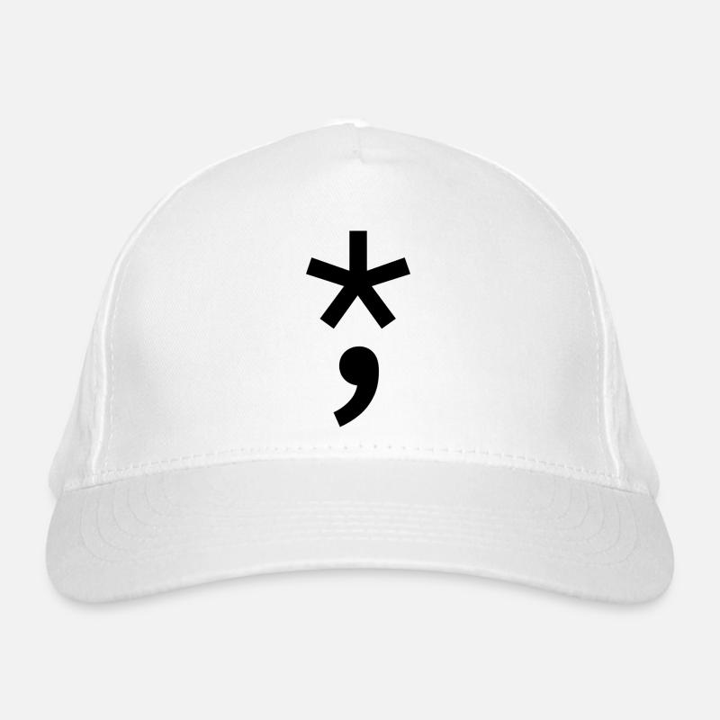 Strichstern Bio-Baseballkappe
