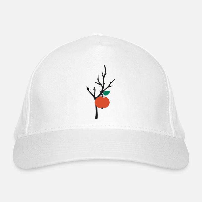 Apfelbaum apple tree Bio-Baseballkappe
