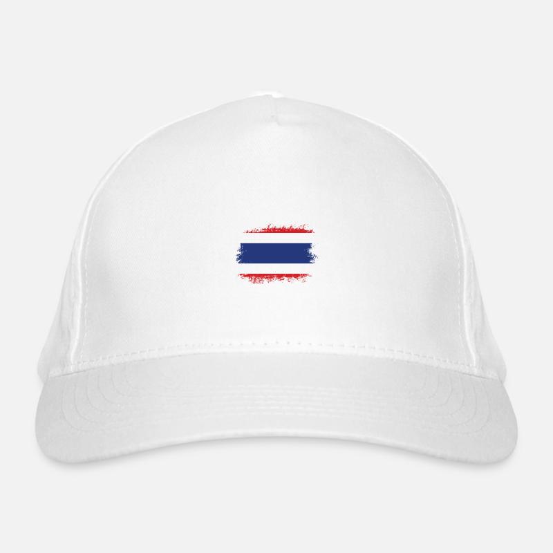 Thaïlande Drapeau Thaï Casquette classique bio