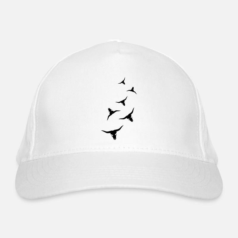 Bull Skull Cow Organic Baseball Cap