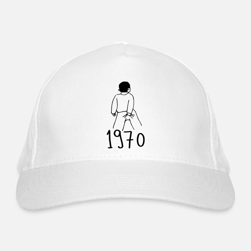 1970 Anniversaire 1970 Casquette classique bio