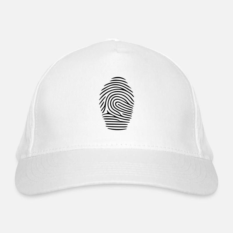 Fingerprint Vector Empreinte Casquette classique bio