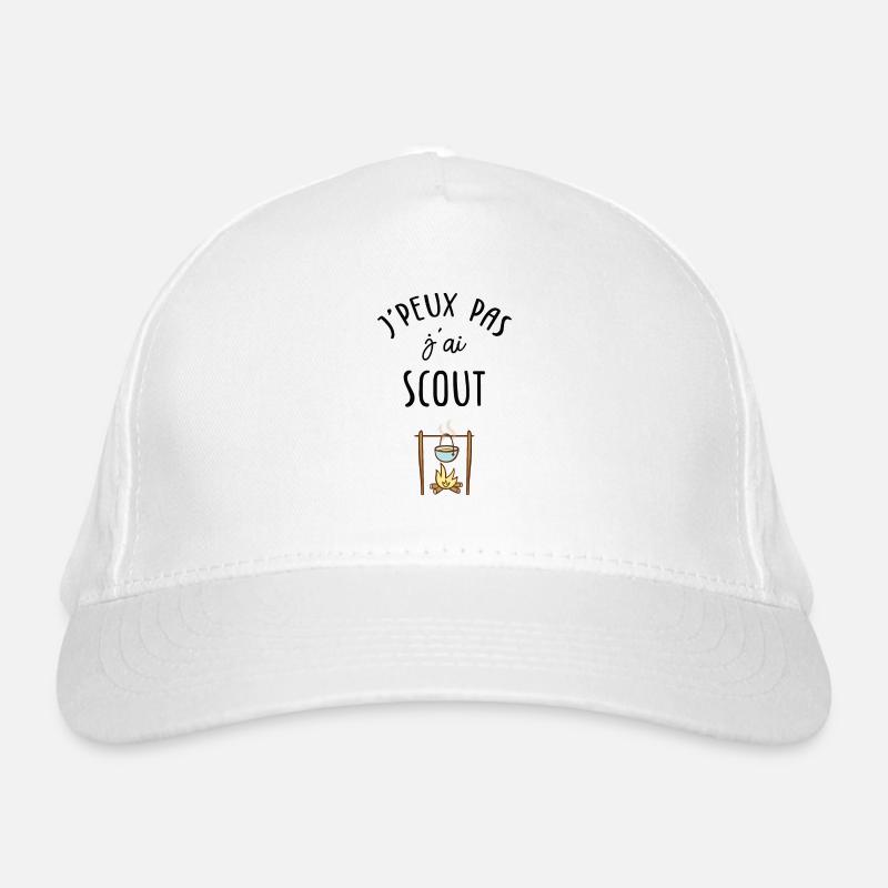 J'peux pas j'ai scout Casquette classique bio