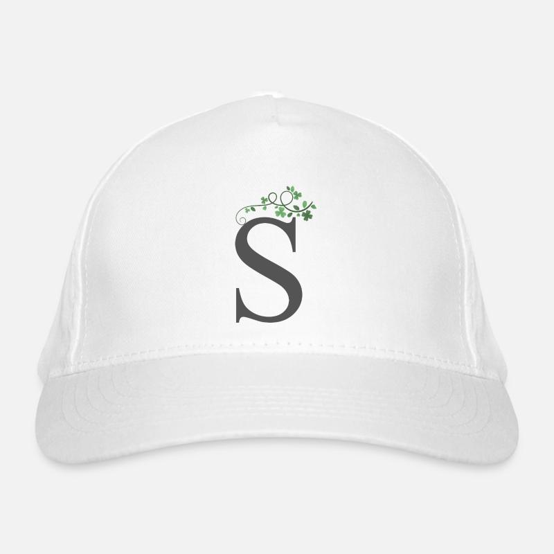 S with shamrocks Organic Baseball Cap