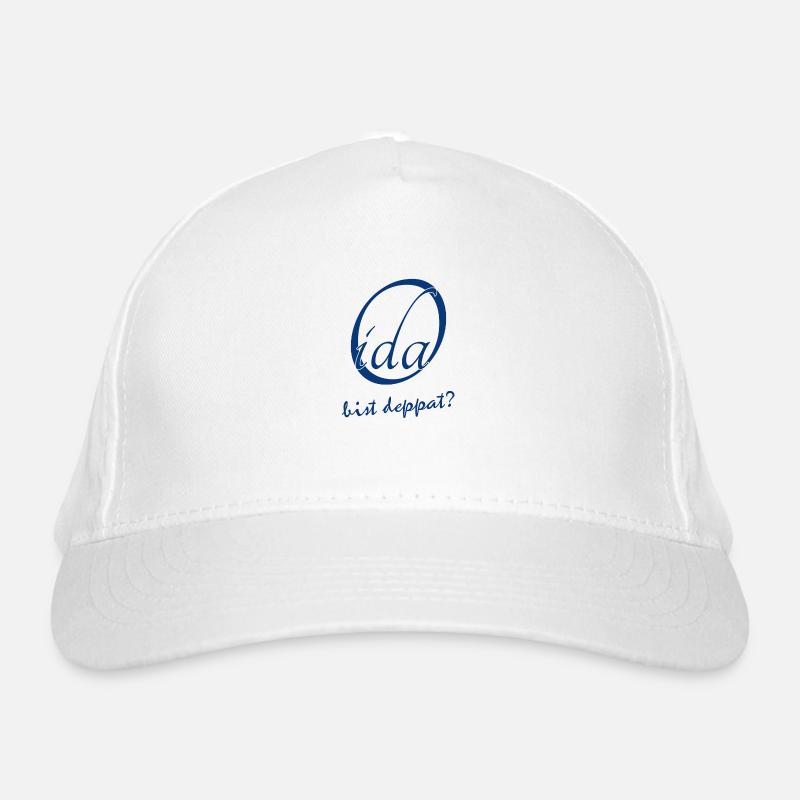 Oida bist deppat? Bio-Baseballkappe
